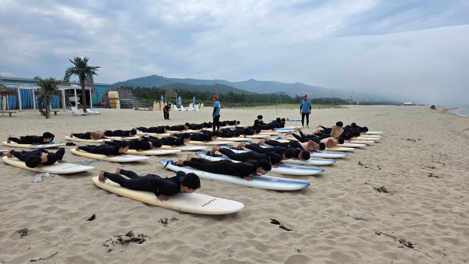 상지대학교 체육학부 레저스포츠 실기수업 8