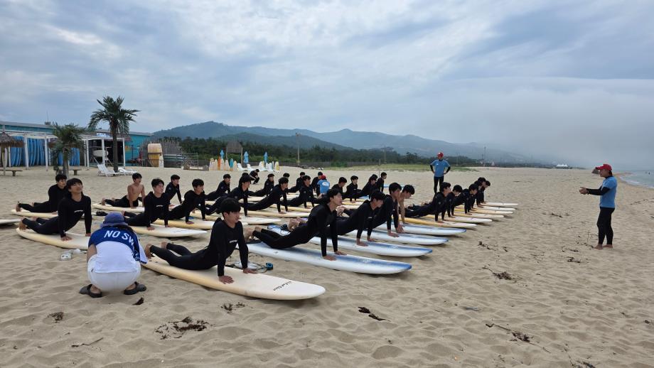 2025년 상지대학교 체육학부 레저스포츠 실기수업 9